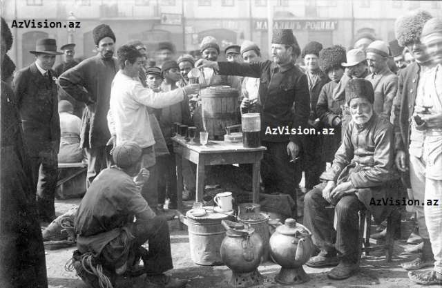 100 il əvvəlin Bakı bazarı - FOTOLAR